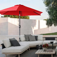 Parasol Patio parapluie remplaçable tissu plage auvent été extérieur jardin Protection Uv Parasol parapluie haut tissu 6/8 nervures