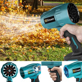 Gismo 200 M/S ventilateur à Jet Turbo sans brosse 1500 W ventilateur d'air électrique sans fil outil électrique portatif violent pour broche de batterie Makita 18 V