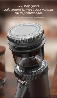 HiBREW G5 48mm fraise conique moulin à café électrique Compact Portable moulin à grains de café cuisine pour expresso café turc