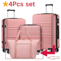 KONO 4/5/6 pièces trousse de beauté boîte trousse à cosmétiques bagage à main trousse de toilette sac de voyage ensemble de bagages