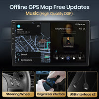 Autoradio Junsun sans fil CarPlay Android Auto pour Smart Fortwo 451 (2005-2015) - Systèmes intelligents pour voiture - RDS, Bluetooth, DSP - Format 2 DIN