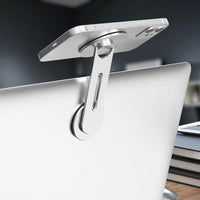 Support magnétique pour iPhone 15/14 Pro, compatible avec les ordinateurs portables et les Tesla Model Y 3. Support magnétique latéral pour téléphone portable.