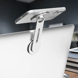 Support magnétique pour iPhone 15/14 Pro, compatible avec les ordinateurs portables et les Tesla Model Y 3. Support magnétique latéral pour téléphone portable.