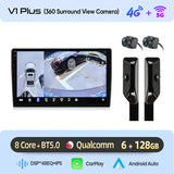 Junsun Wireless CarPlay Android Auto Car Radio For Citroen C4 2 B7 2013 - 2016 GPS Multimedia 2 din