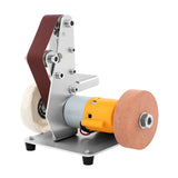 775 moteur Mini ponceuse à bande électrique meuleuse d'établi 304 en acier inoxydable polisseuse de table ponceuse vitesse réglable