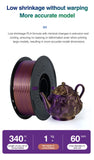KEEPANG – Filament d'imprimante 3D PLA en soie, 5KG, Filaments de couleurs simples/doubles/Triples, 2.2LBS, 1KG/rouleau, 1.75mm ± 0.02MM, matériau d'impression 3D