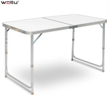 WOLTU Table de Camping pliante légère et pliable, Table de pique-nique de jardin, Table de bureau pour balcon, marché, cuisine, Barbecue extérieur