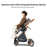 Poussette bébé 3 en 1 poussette légère pour nouveau-nés voyage pliable bébé voitures infantile poussette landau siège auto bébé