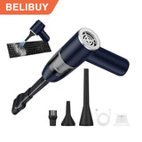 BELIBUY aspirateur de voiture aspirateur Portable appareil ménager haute puissance Mini nettoyeur sans fil aspirateur de tapis