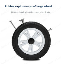 STOCK ue poussettes jumeaux Double enfants deux sièges poussettes chariot pliable vente en gros bébé poussette sièges avant et arrière