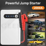 Démarreur de voiture GKFLY, dispositif de démarrage d'urgence, câbles, chargeur de batterie portable, booster de batterie
