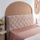 Housse de tête de lit matelassée en velours de haute qualité, tout compris, ultra luxueuse, douce et épaisse, matelassée en peluche courte.