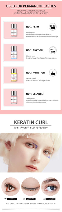 ICONSIGN – Kit de levage de cils, Version améliorée, durée de 6 à 8 semaines, rehausseur de cils, outils de maquillage
