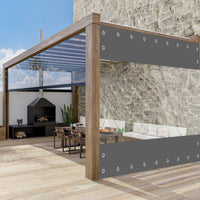 Bâche imperméable en PVC d'épaisseur 0.55mm, bâche résistante aux intempéries et aux UV pour gaz de jardin, porche, Garage, couverture pour plantes agricoles