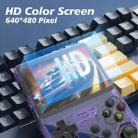 Console de jeux vidéo portable R36S/R36H, système Linux, écran IPS 3,5 pouces, lecteur vidéo rétro de poche, cadeau idéal pour Noël