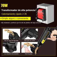 Pistolet de soudage en plastique pour réparation de pare-chocs de voiture, plastifieuse thermique, kit de réparation de pare-chocs, clou de réparation, soudeur multifonction, nouveau, 400 pièces