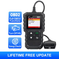 LAUNCH X431 CR3001 Outil de diagnostic OBD2 complet pour voiture, lecteur de codes professionnel, scanner, vérification moteur, mise à jour gratuite pk ELM32