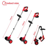Makita-Tondeuse à Gazon Électrique Pliable Sans Fil, Longueur Réglable, Coupe-Bordure de Jardin Adapté à la Batterie 18V