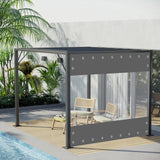 Bâche imperméable en PVC d'épaisseur 0.55mm, bâche résistante aux intempéries et aux UV pour gaz de jardin, porche, Garage, couverture pour plantes agricoles