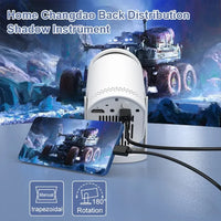 Mini projecteur filaire Portable, Support 1080P 40 ANSI Lumens pour projecteur LED, téléphone Portable, vidéo HDMI USB