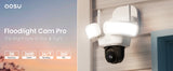 AOSU 3MP PTZ caméra de sécurité solaire batterie intégrée sans fil 2.4Ghz WIFI caméra PIR AI détection 2 voies Audio caméra de vidéosurveillance extérieure
