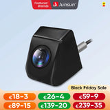 Caméra de recul Junsun pour voiture, résolution AHD 720p, étanche, grand angle 140°, pour autoradio.