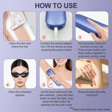 Épilation Laser Portable 3 en 1 pour femmes, refroidissement, rajeunissement de l'acné, tondeuse permanente pour Bikini, épilateur IPL, livraison gratuite