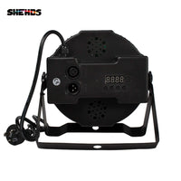 SHEHDS-Éclairage de Scène pio LED, 7x12W, RGBW/7x18W, RGBWA + UV, Prise Mobile, Ventilateur Ultra-Silencieux, ixd'Anniversaire Familiale, Théâtre