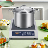 Cuisinière à induction électrique moderne numérique 3500 watts table de cuisson à induction commerciale
