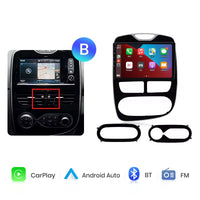 Autoradio Junsun CarPlay Android Auto pour Renault Clio 4 ZOE 2012-2017, système GPS intelligent, stéréo multimédia