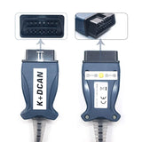 Meilleure vente pour BMW IN-PA Ediabas K + DCAN commutateur câble de Diagnostic OBDII pour BMW E46 K + CAN K CAN IN-PA FT232RL puce Interface USB