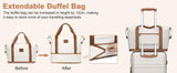 KONO 4/5/6 pièces trousse de beauté boîte trousse à cosmétiques bagage à main trousse de toilette sac de voyage ensemble de bagages