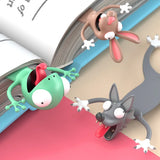 Marque page animaux rigolo