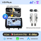 Junsun Qualcomm 8-Core 360 Camera Wireless CarPlay Android Auto Car Radio for Renault Clio 3 2005-2014 GPS Multimedia