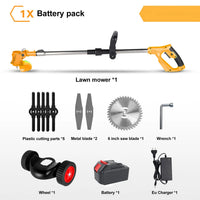 Makita-Tondeuse à Gazon Électrique Pliable Sans Fil, Longueur Réglable, Coupe-Bordure de Jardin Adapté à la Batterie 18V