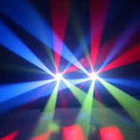 Projecteur LED RGBW 4 en 1 7x40W à effet œil d'abeille + Wash Zoom testa mobile DMX pour éclairage de scène de discothèque, bar, boîte de nuit ou DJ