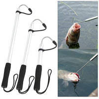 Harpon de pêche sur glace avec ardillons, poignée de pêche extensible, harpon portable en métal pour la pêche en mer et en bateau sur glace