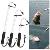 Harpon de pêche sur glace avec ardillons, poignée de pêche extensible, harpon portable en métal pour la pêche en mer et en bateau sur glace