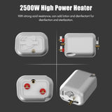 Nettoyeur à vapeur portatif haute pression et température 2500W, climatiseur domestique Commercial, hotte de cuisine, lave-linge à Jet de voiture 220V