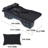 Lit gonflable de voiture pour voyage en voiture, utilisation de siège arrière de matelas pneumatique, repos de sommeil de Camping