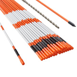 Piquets de signalisation SucceBuy pour allées et parkings : poteaux en fibre de verre de 122 cm (48 pouces) de diamètre et 1 cm (0,4 pouce) de hauteur, pour une visibilité optimale. Visibilité facile.
