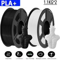 JAYO Filament d'imprimante 3D PETG / PLA / PLA PLUS 1.75mm 2.2 KG 100% matériaux d'impression 3D non toxiques sans bulle pour imprimante 3D