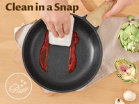 Ensemble de poêles à frire antiadhésives à Induction, poêle à frire à Induction de 3 pièces pour toutes les plaques de cuisson, poêles sans PFAS