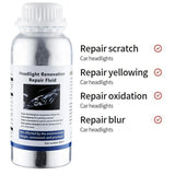 Kit de polissage de restauration de phares de voiture, phares de voiture, 800ML, polymère liquide, kit de réparation de polissage de phares de voiture