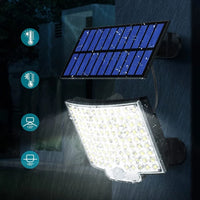 LED solaire fendu applique 3 Mode étanche capteur de mouvement lampe sécurité extérieure éclairage public lampe solaire pour jardin applique murale