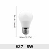 Lot de 10 ampoules LED E27/E14 (20W, 18W, 15W, 12W, 9W, 6W, 3W) - Alimentation 220V - Éclairage spot - Blanc froid/chaud