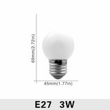 Lot de 10 ampoules LED E27/E14 (20W, 18W, 15W, 12W, 9W, 6W, 3W) - Alimentation 220V - Éclairage spot - Blanc froid/chaud