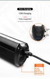 Éclairage avant pour vélo, 5200 lumens, 8000 mAh, étanche, lampe torche pour vélo de route rechargeable par USB, accessoires et équipement de cyclisme