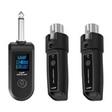 Système sans fil microphone émetteur et récepteur XLR, adaptateur micro sans fil pour table de mixage audio, micro dynamique pour guitare électrique et basse.