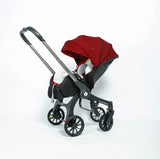 STOCK ue 4in1 bébé poussette bidirectionnelle multifonctionnelle nouveau-né bébé poussette 3in1 pliable panier type siège léger voyage landau